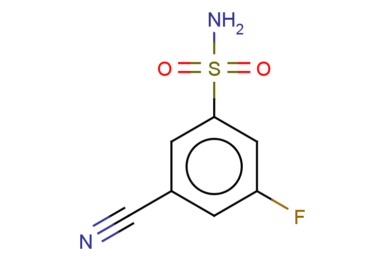 3-cyano-5-fluorobenzene-1-sulfonamide
