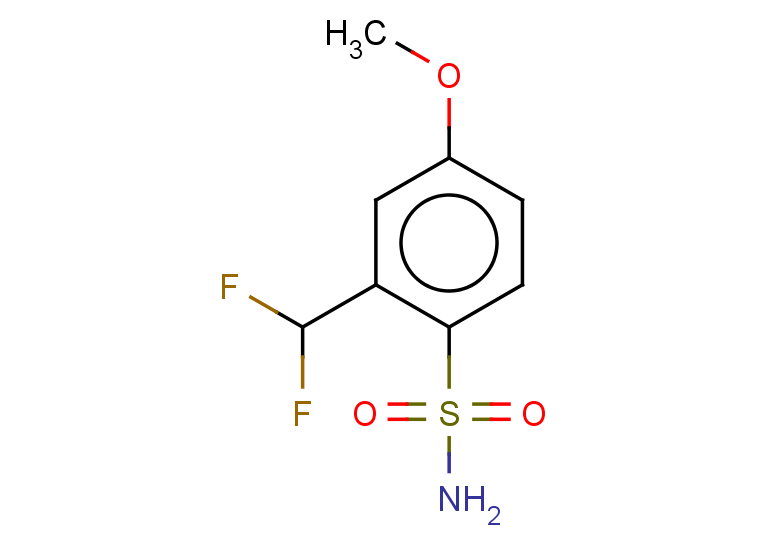 2-(difluoromethyl)-4-methoxybenzene-1-sulfonamide