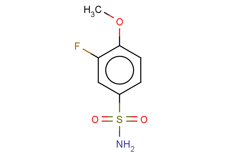 3-fluoro-4-methoxybenzene-1-sulfonamide