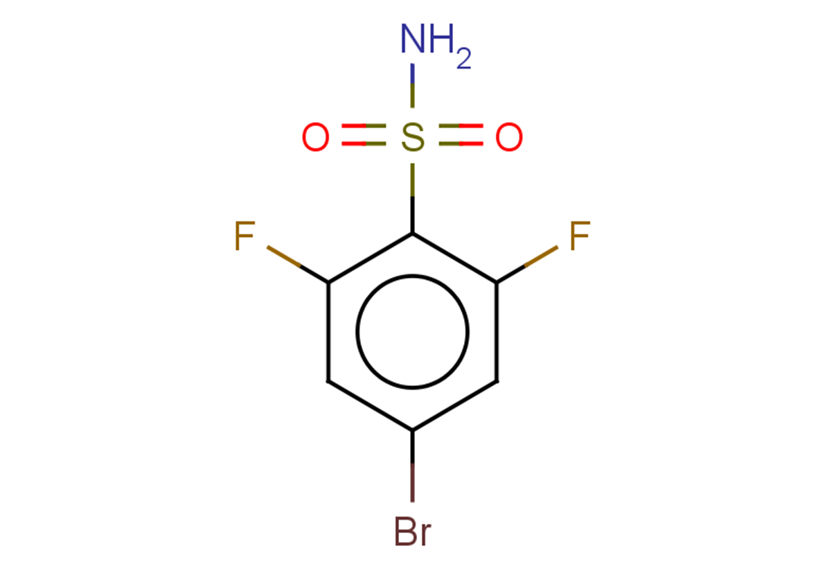 4-bromo-2,6-difluorobenzene-1-sulfonamide