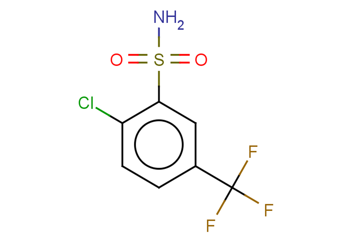 2-chloro-5-(trifluoromethyl)benzene-1-sulfonamide