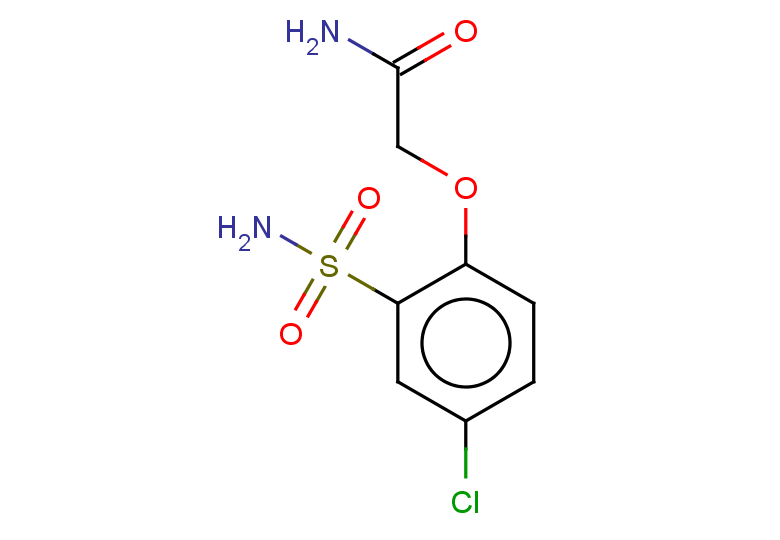 2-(4-chloro-2-sulfamoylphenoxy)acetamide