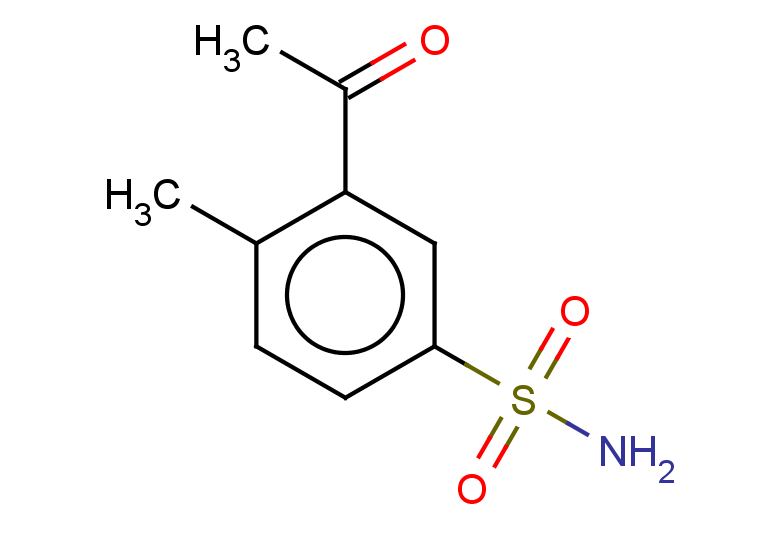3-acetyl-4-methylbenzene-1-sulfonamide