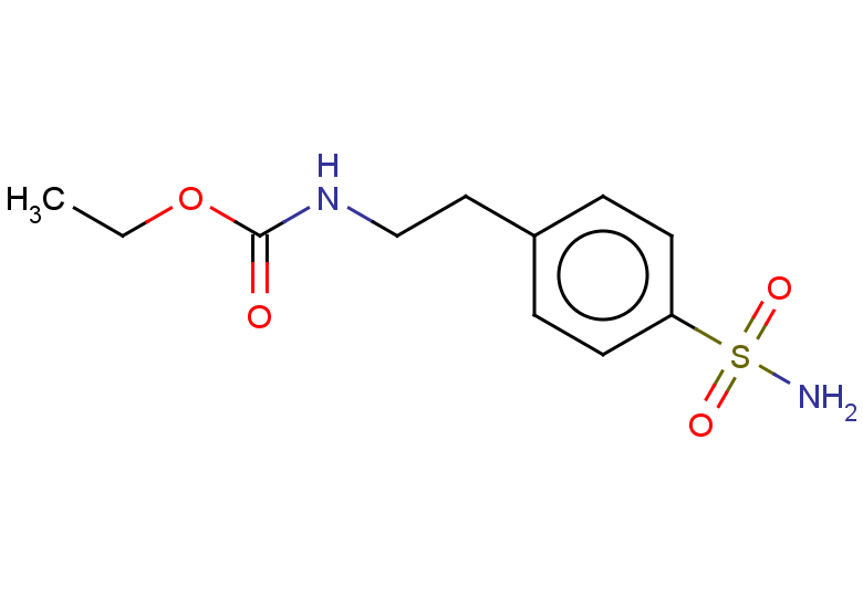 ethyl N-[2-(4-sulfamoylphenyl)ethyl]carbamate