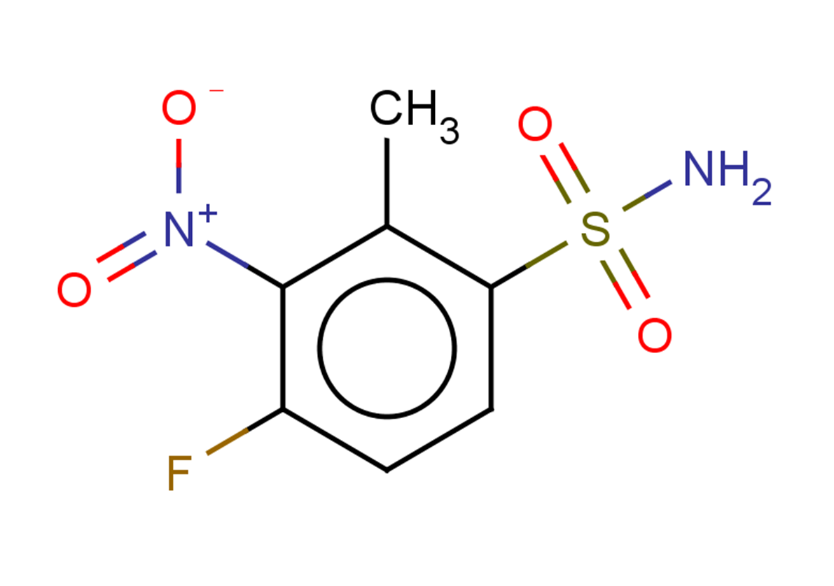 4-fluoro-2-methyl-3-nitrobenzene-1-sulfonamide