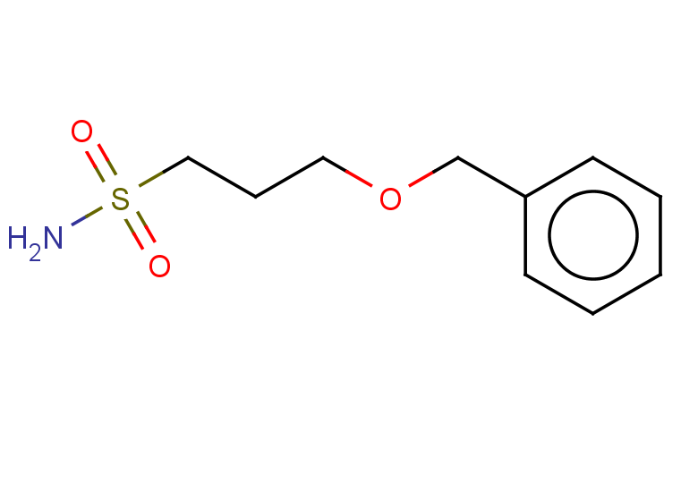 3-(benzyloxy)propane-1-sulfonamide