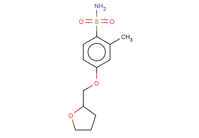 2-methyl-4-(oxolan-2-ylmethoxy)benzene-1-sulfonamide
