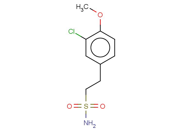 2-(3-chloro-4-methoxyphenyl)ethane-1-sulfonamide