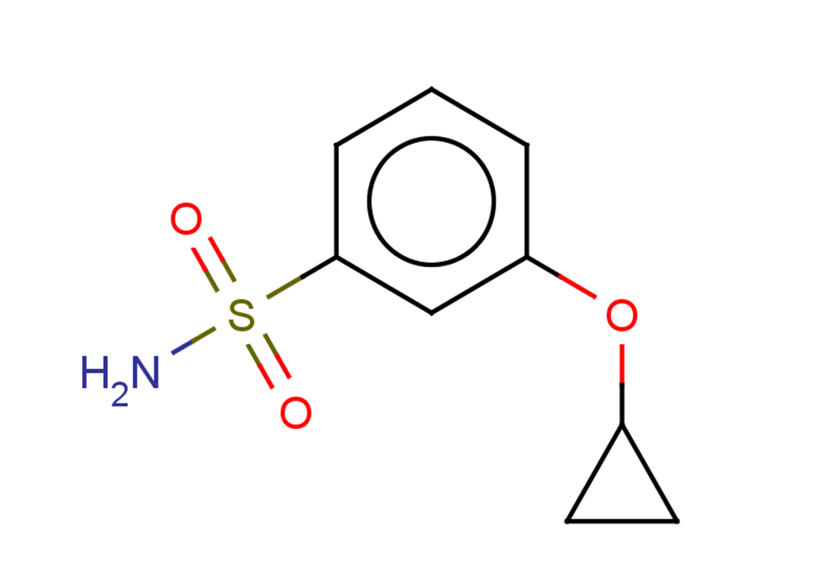 3-cyclopropoxybenzene-1-sulfonamide