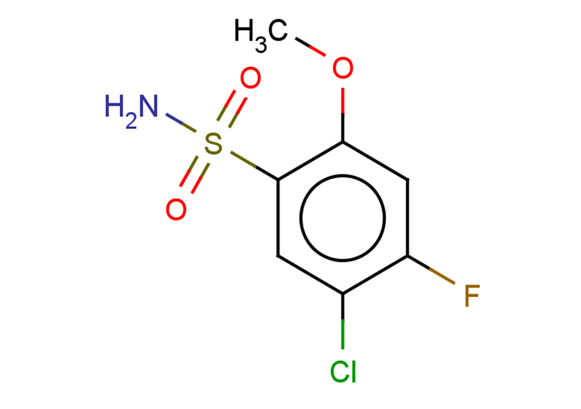 5-chloro-4-fluoro-2-methoxybenzene-1-sulfonamide