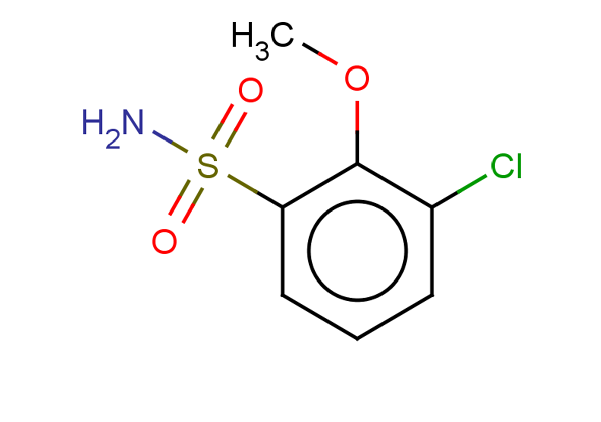 3-chloro-2-methoxybenzene-1-sulfonamide