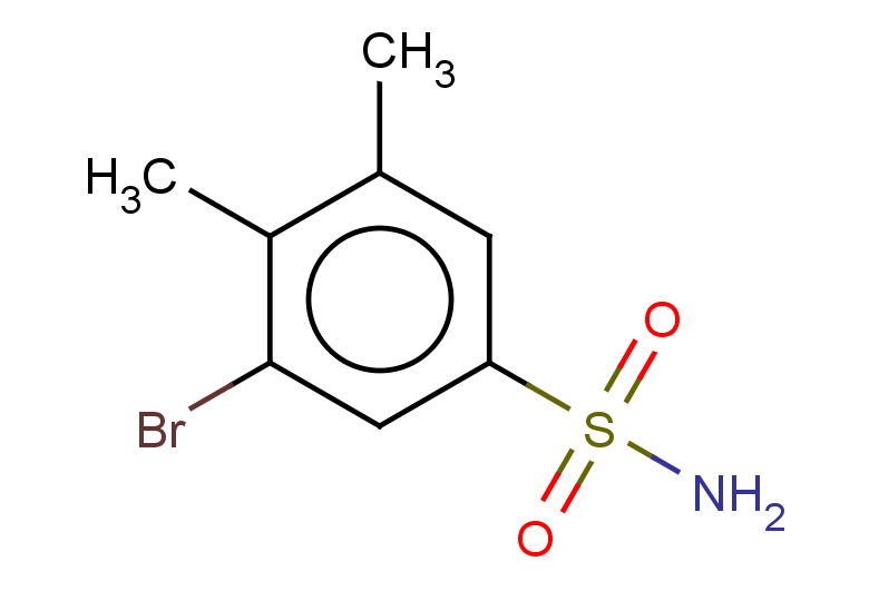 3-bromo-4,5-dimethylbenzene-1-sulfonamide