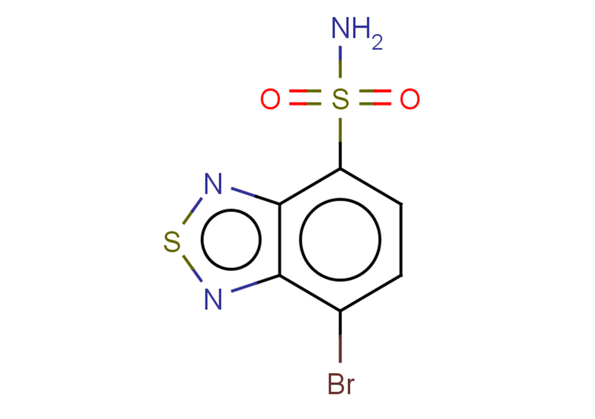 7-bromo-2,1,3-benzothiadiazole-4-sulfonamide