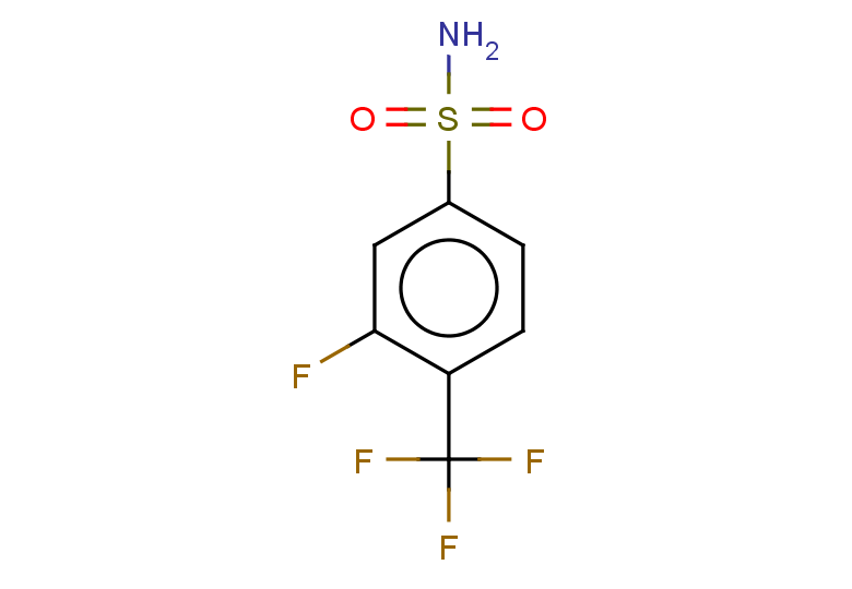 3-fluoro-4-(trifluoromethyl)benzene-1-sulfonamide