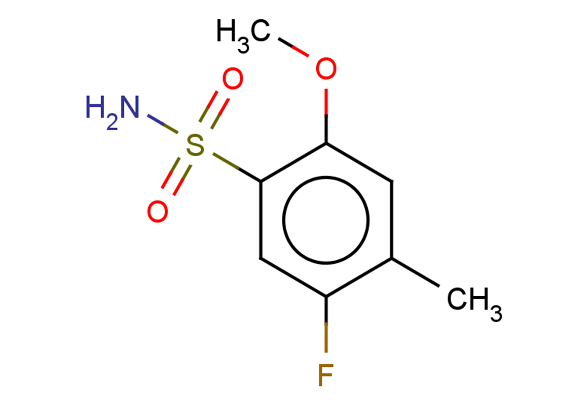 5-fluoro-2-methoxy-4-methylbenzene-1-sulfonamide