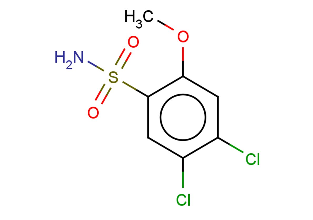 4,5-dichloro-2-methoxybenzene-1-sulfonamide