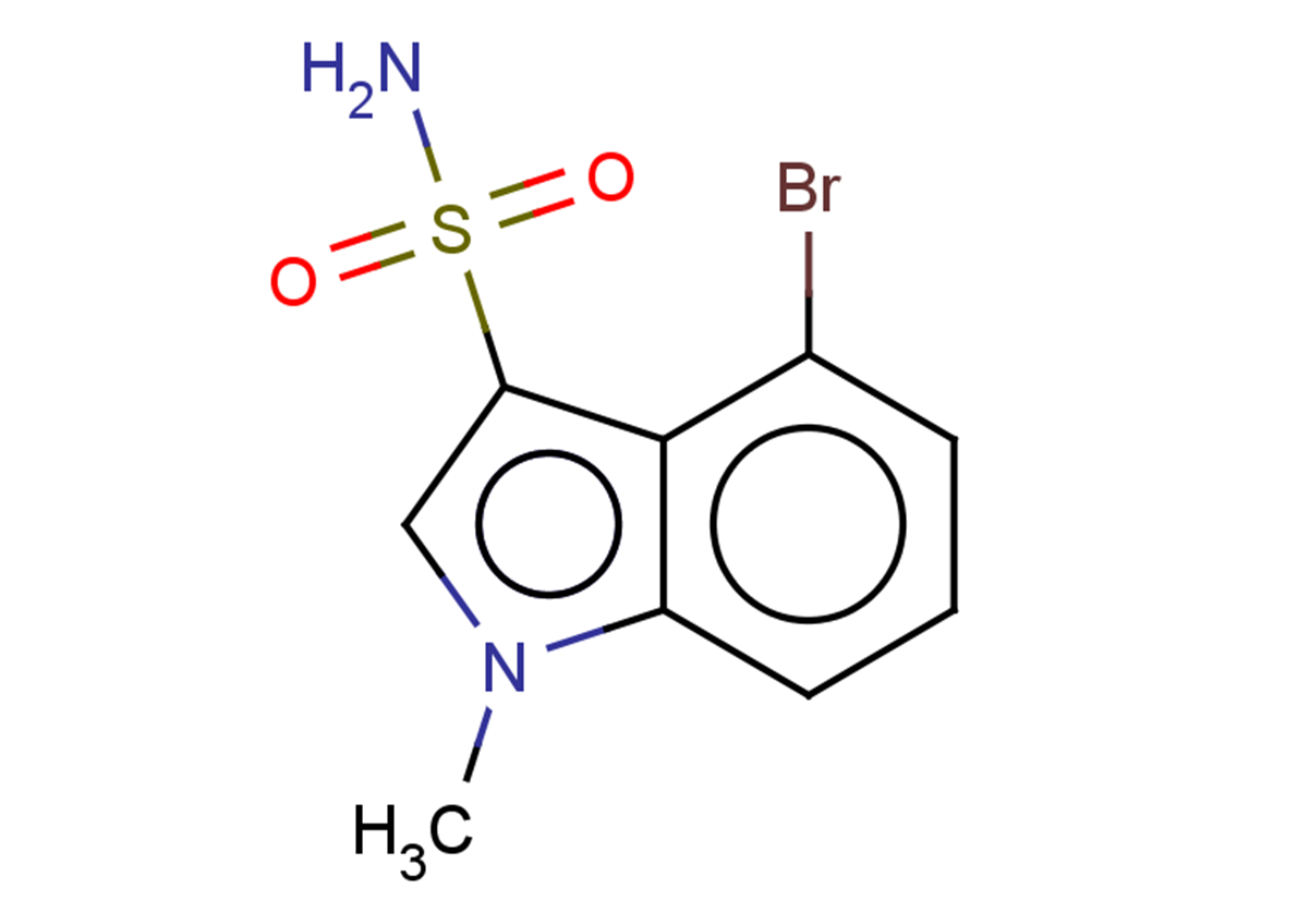 4-bromo-1-methyl-1H-indole-3-sulfonamide