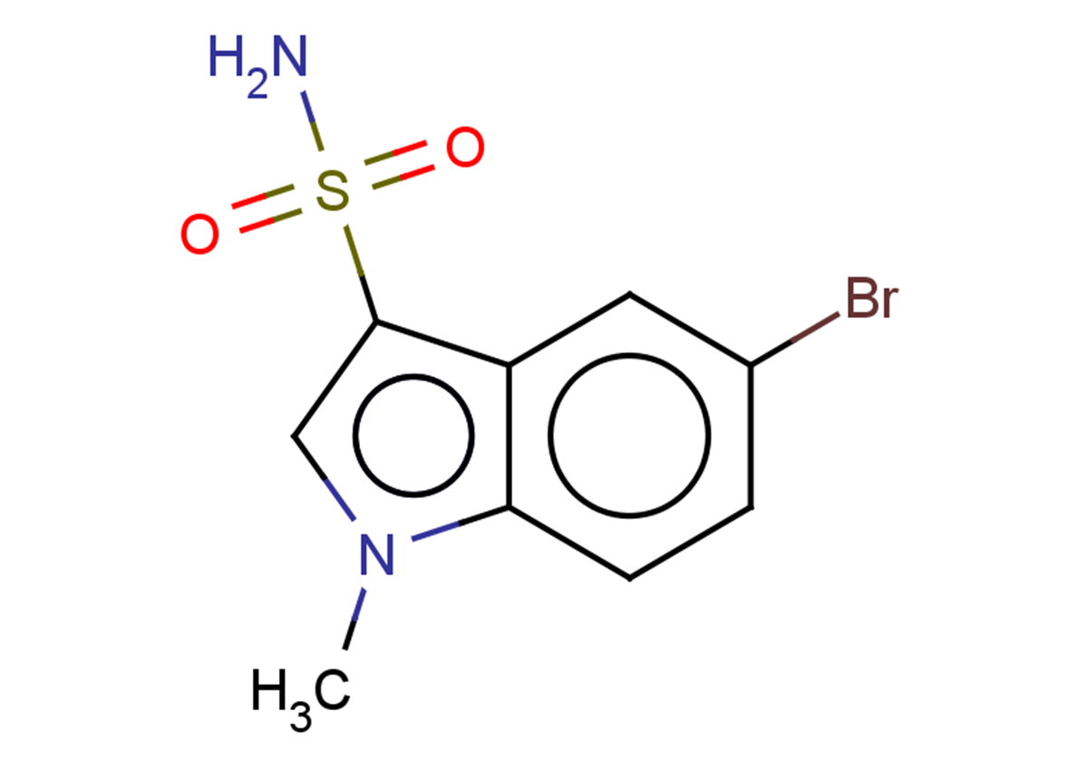 5-bromo-1-methyl-1H-indole-3-sulfonamide