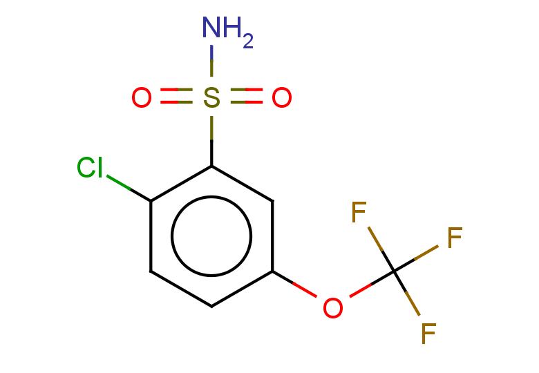 2-chloro-5-(trifluoromethoxy)benzene-1-sulfonamide