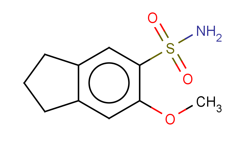 6-methoxy-2,3-dihydro-1H-indene-5-sulfonamide