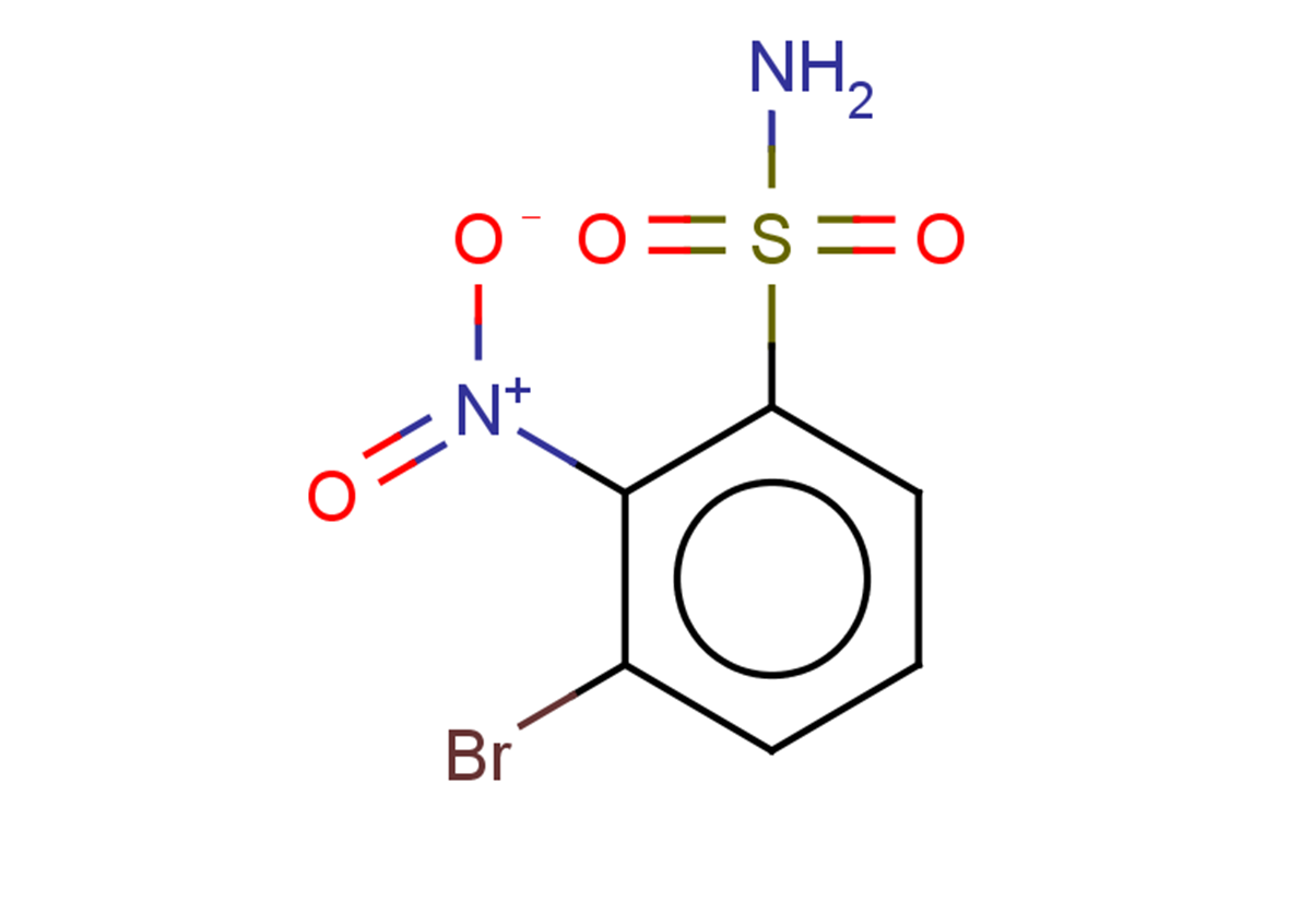 3-bromo-2-nitrobenzene-1-sulfonamide