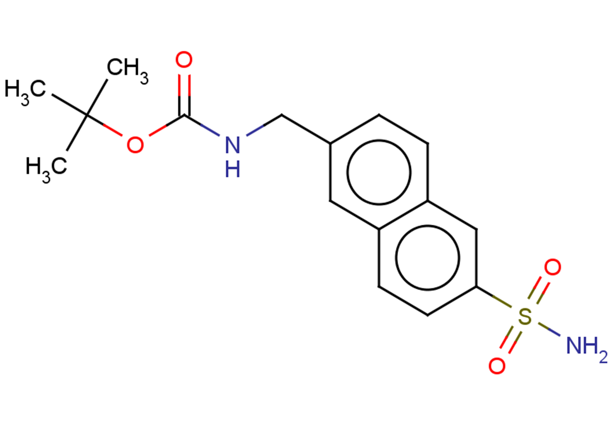 tert-butyl N-[(6-sulfamoylnaphthalen-2-yl)methyl]carbamate