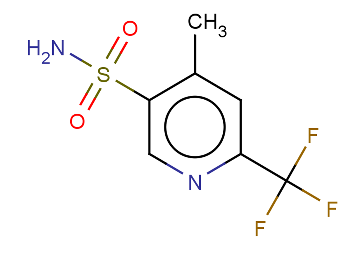4-methyl-6-(trifluoromethyl)pyridine-3-sulfonamide
