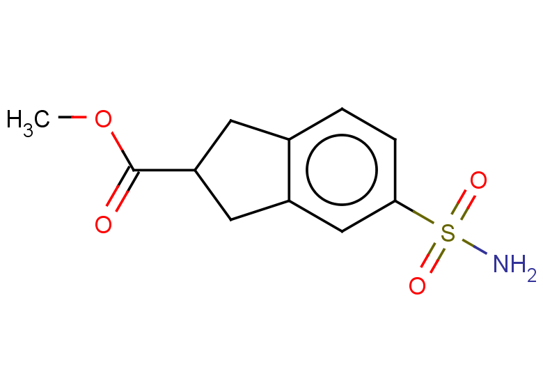 methyl 5-sulfamoyl-2,3-dihydro-1H-indene-2-carboxylate