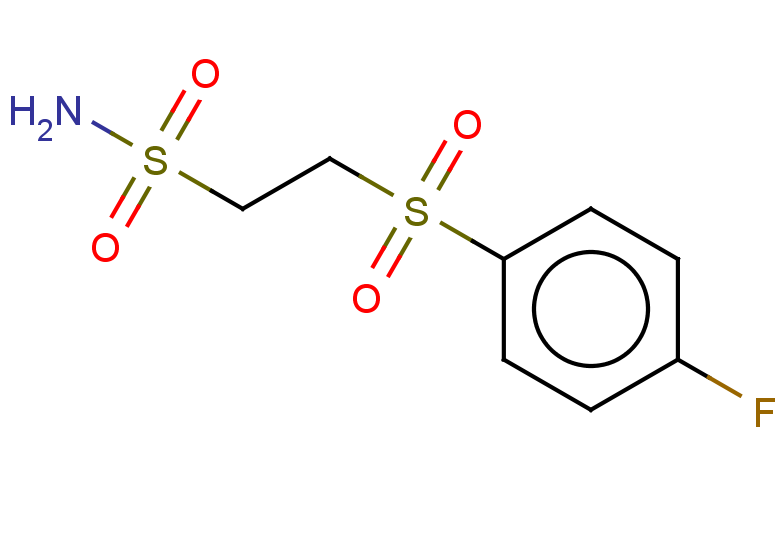 2-(4-fluorobenzenesulfonyl)ethane-1-sulfonamide