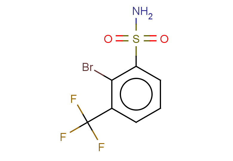 2-bromo-3-(trifluoromethyl)benzene-1-sulfonamide