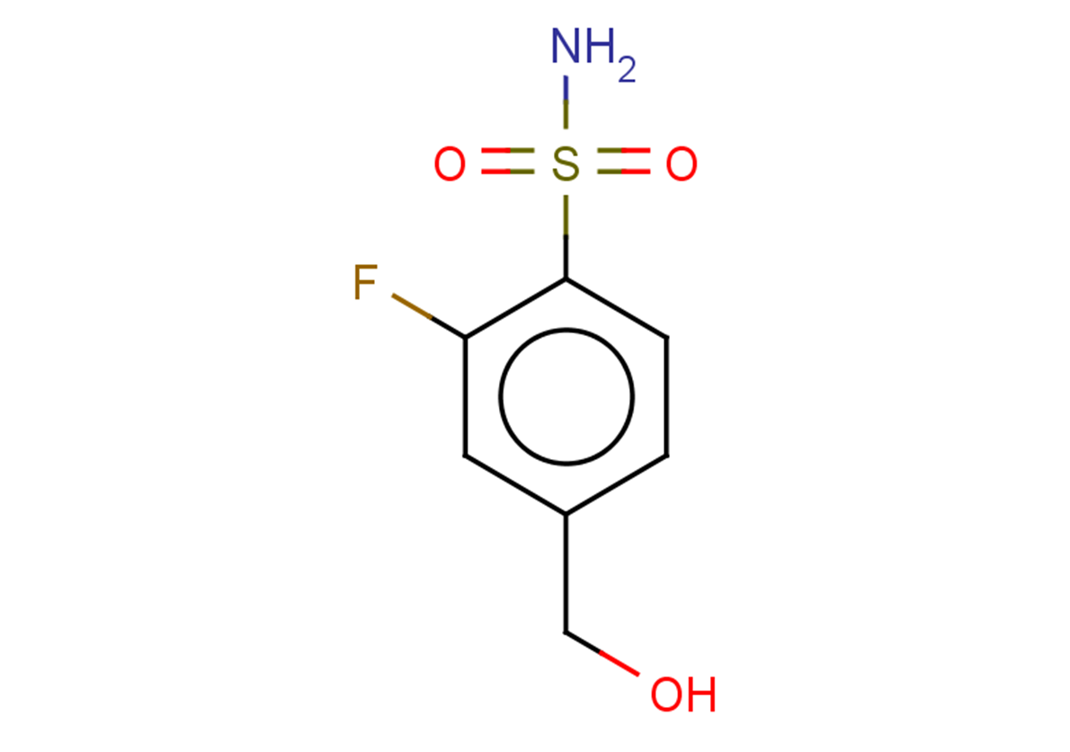2-fluoro-4-(hydroxymethyl)benzene-1-sulfonamide