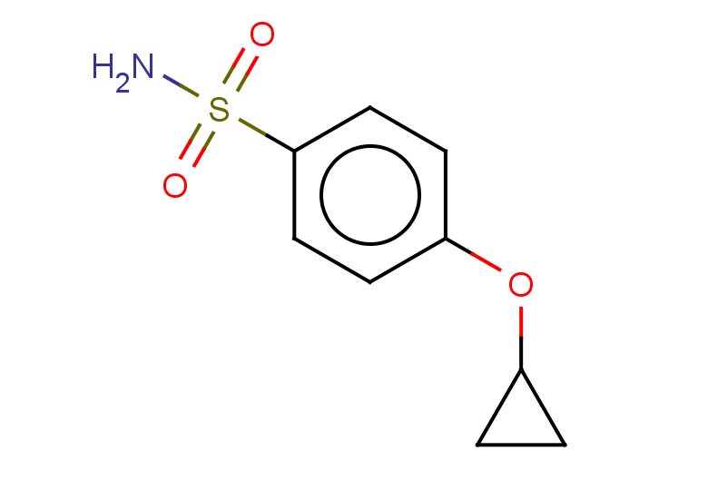 4-cyclopropoxybenzene-1-sulfonamide