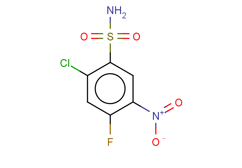 2-chloro-4-fluoro-5-nitrobenzene-1-sulfonamide