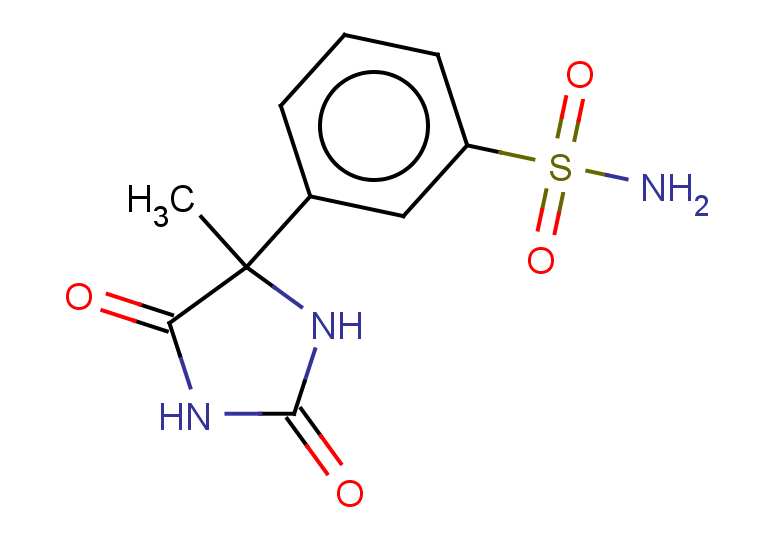 3-(4-methyl-2,5-dioxoimidazolidin-4-yl)benzene-1-sulfonamide