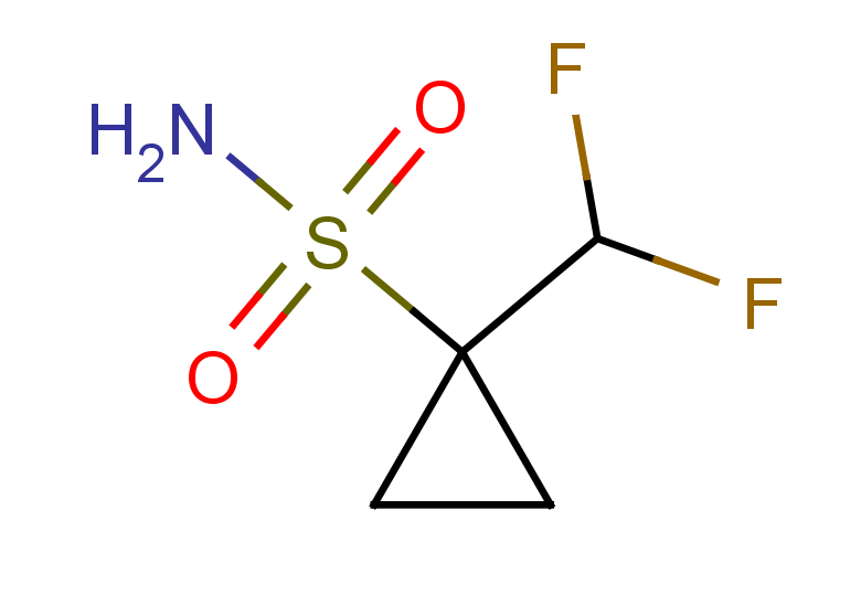 1-(difluoromethyl)cyclopropane-1-sulfonamide