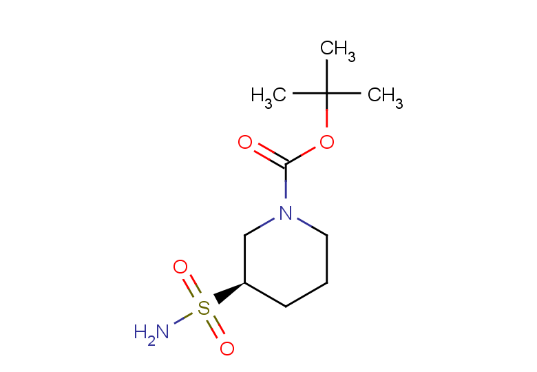 tert-butyl (3R)-3-sulfamoylpiperidine-1-carboxylate