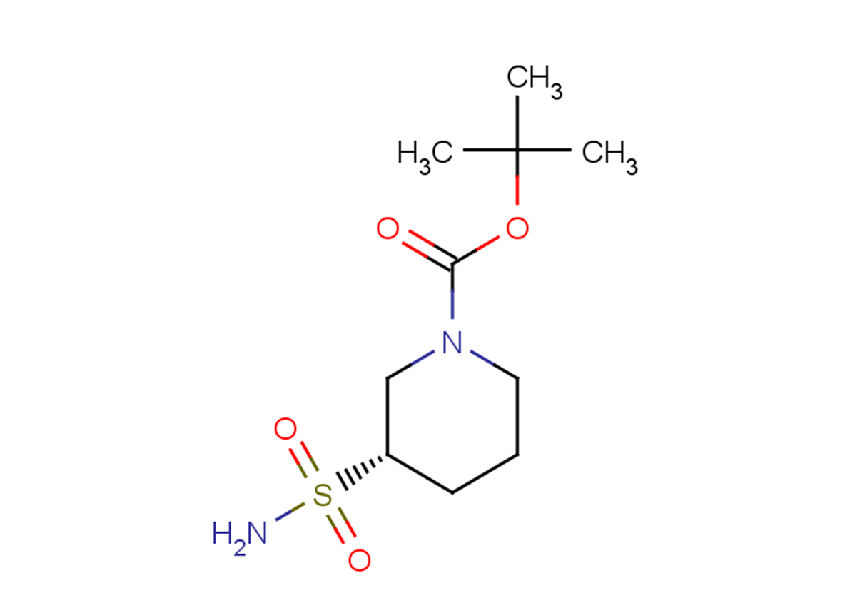 tert-butyl (3S)-3-sulfamoylpiperidine-1-carboxylate