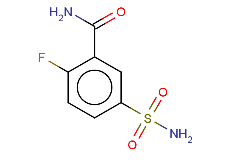 2-fluoro-5-sulfamoylbenzamide