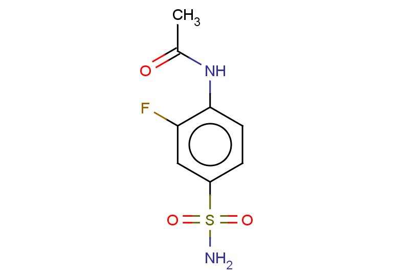 N-(2-fluoro-4-sulfamoylphenyl)acetamide