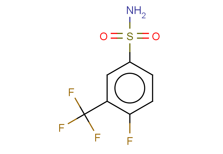 4-fluoro-3-(trifluoromethyl)benzene-1-sulfonamide
