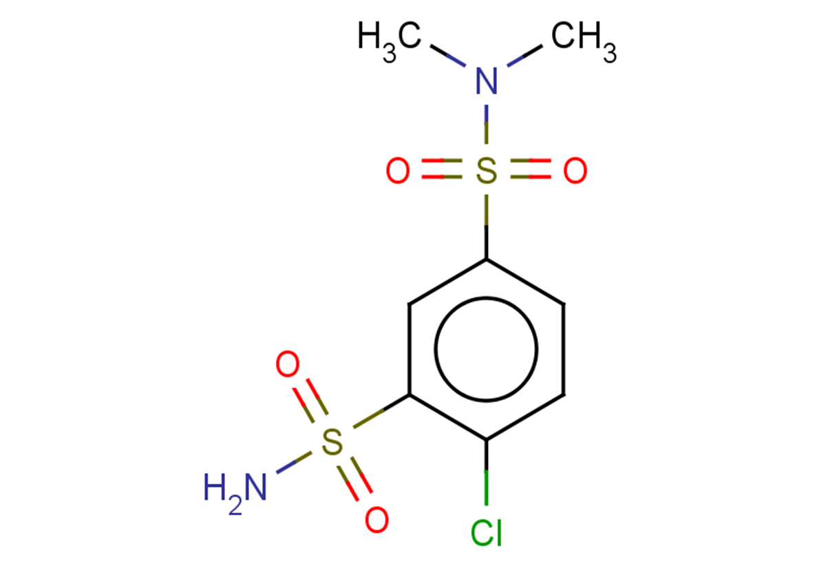 4-chloro-1-N,1-N-dimethylbenzene-1,3-disulfonamide