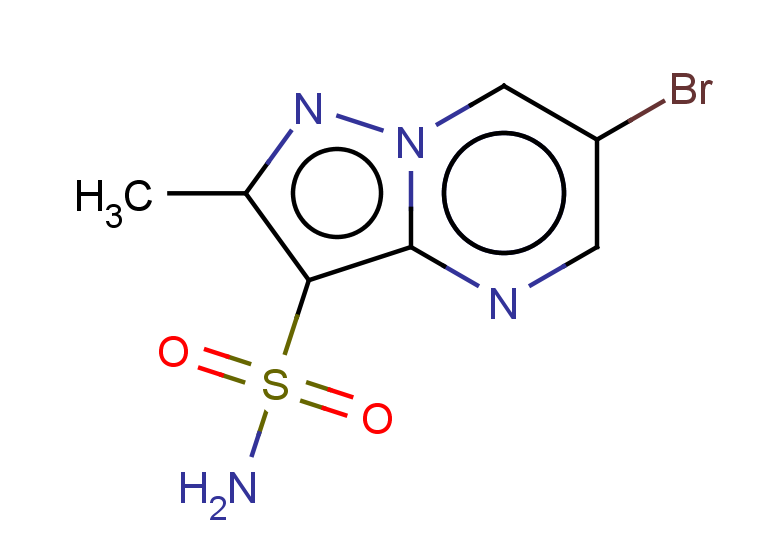 6-bromo-2-methylpyrazolo[1,5-a]pyrimidine-3-sulfonamide