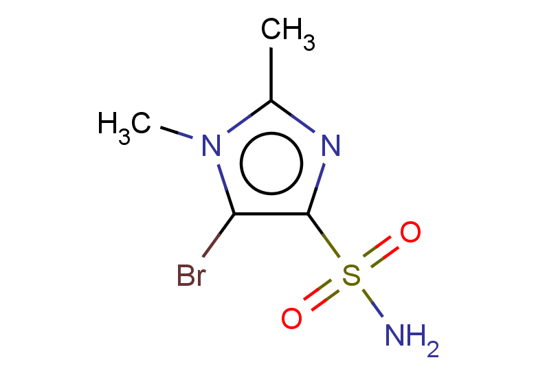 5-bromo-1,2-dimethyl-1H-imidazole-4-sulfonamide