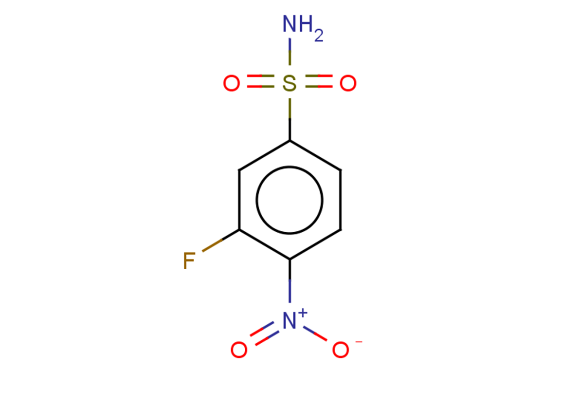 3-fluoro-4-nitrobenzene-1-sulfonamide