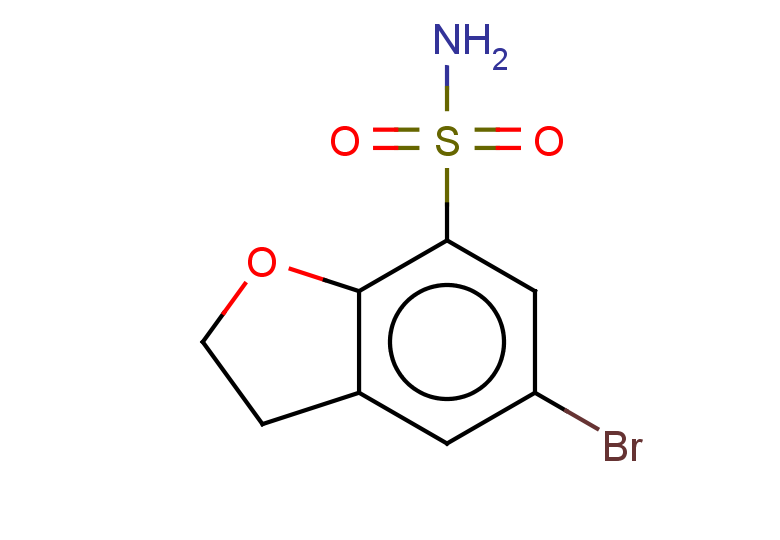 5-bromo-2,3-dihydro-1-benzofuran-7-sulfonamide