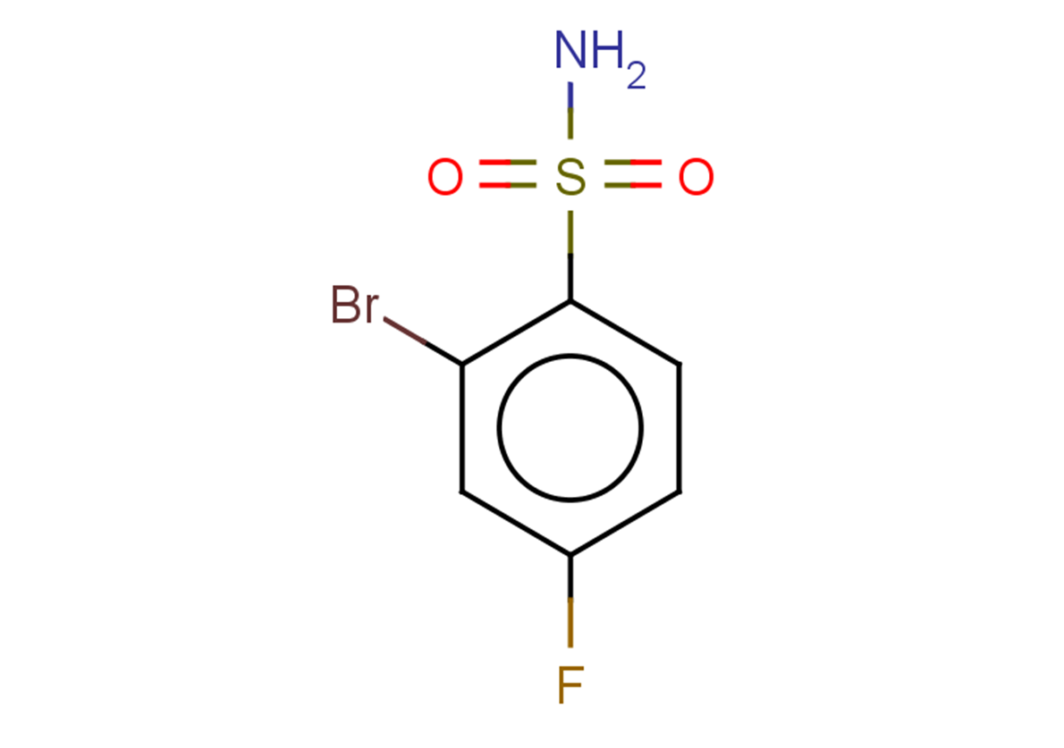 2-bromo-4-fluorobenzene-1-sulfonamide