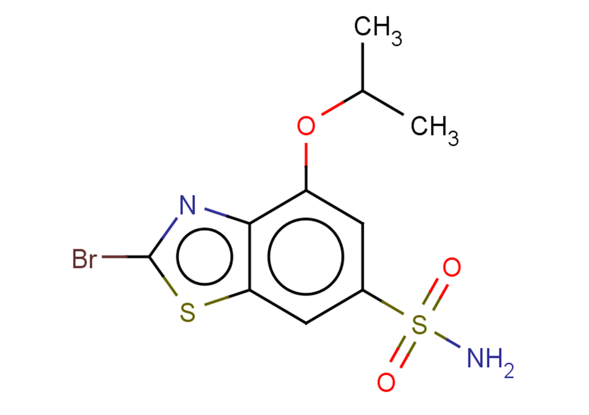 2-bromo-4-(propan-2-yloxy)-1,3-benzothiazole-6-sulfonamide
