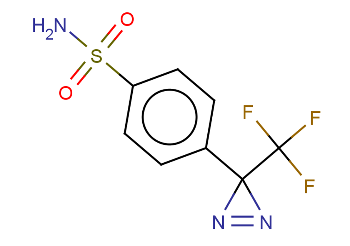 4-[3-(trifluoromethyl)-3H-diazirin-3-yl]benzene-1-sulfonamide