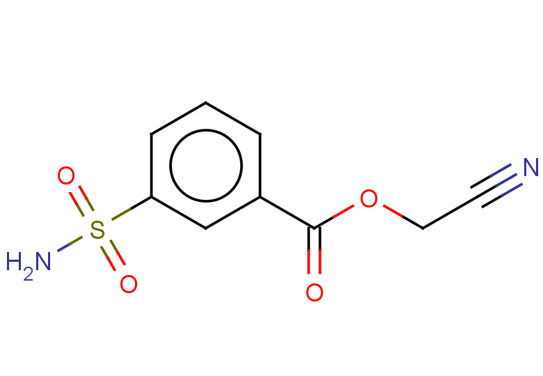 cyanomethyl 3-sulfamoylbenzoate