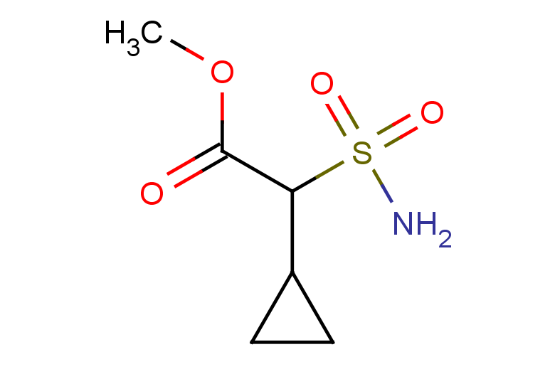 methyl 2-cyclopropyl-2-sulfamoylacetate
